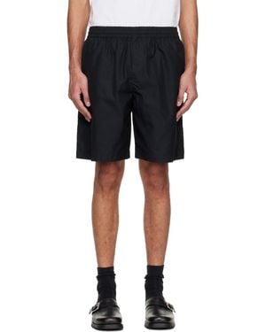 A.P.C. Organic Cotton Shorts - Black