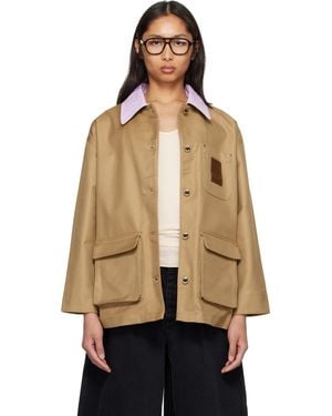 CASABLANCA Pocket Jacket - Natural