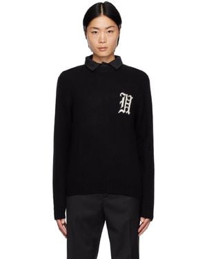 Han Kjobenhavn Intarsia Jumper - Black