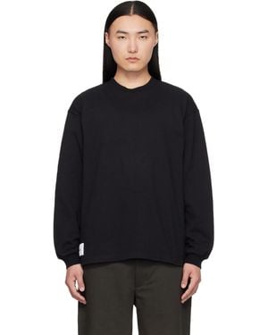WTAPS Sign-Yd Long Sleeve T-Shirt - Black