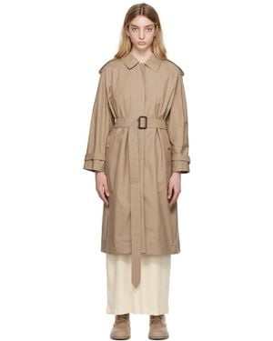Max Mara The Cubeコレクション ベルト トレンチコート - ブラック