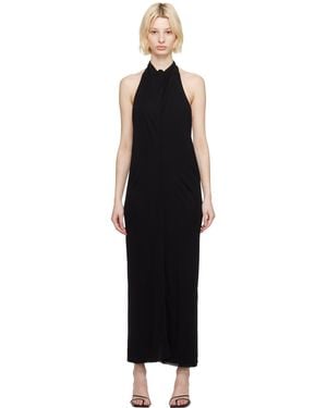 The Row Black Brynlee Maxi Dress