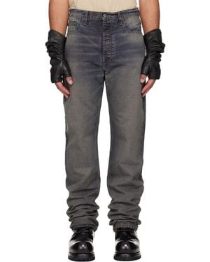 ALEXANDER DIGENOVA Classic Straight Leg Jeans - Black