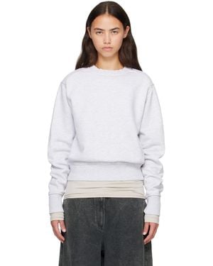 Entire studios Pod Crew Sweatshirt - White