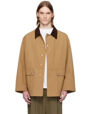 The Row Tan Frank Jacket - Natural