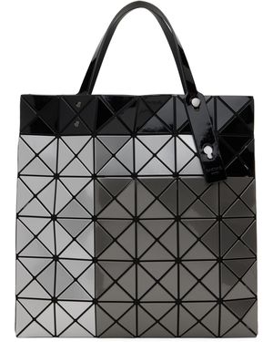 Issey Miyake Gunmetal Tres Tote - Black