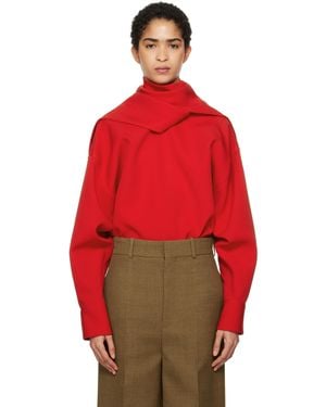 Carven Opera Blouse - Red