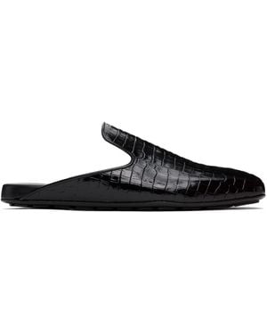 メンズ Bottega Veneta Roma ミュール ブラック | Lyst