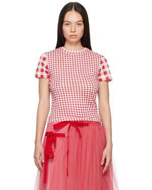 Molly Goddard T-shirt jessie rouge
