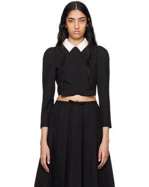 ShuShu/Tong Bow Knot Blouse - Black