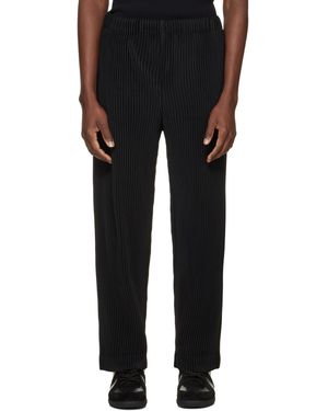 Homme Plissé Issey Miyake Monthly Colours July Trousers - Black