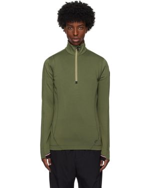 Moncler Pull Lupetto Kaki - Vert