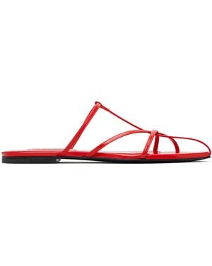 Jil Sander Pointed Toe Sandals - Black