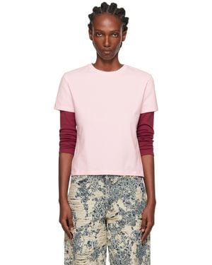 Acne Studios Logo Patch T-Shirt - Multicolor