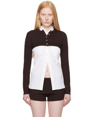 Sandy Liang Chip Cardigan - Black