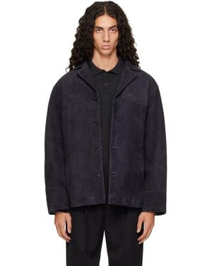 Arma Jack Suede Jacket - Black