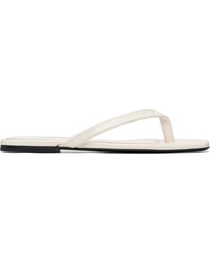 TOTEME Naplack Flip-Flops - White