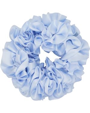 Maryam Nassir Zadeh Carnation Scrunchie - Blue