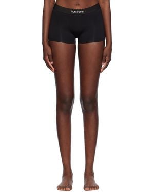 Tom Ford Modal Signature Boy Shorts - Black