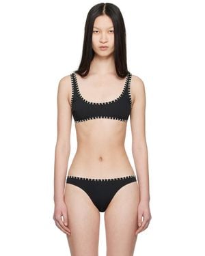 Nanushka Malti Bikini Top - Black