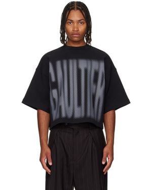 Jean Paul Gaultier 'The Gaultier' Boxy T-Shirt - Black