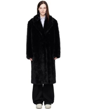 Stand Studio Mckenna Faux-Fur Coat - Black