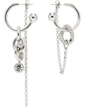 Justine Clenquet Abel Earrings - White