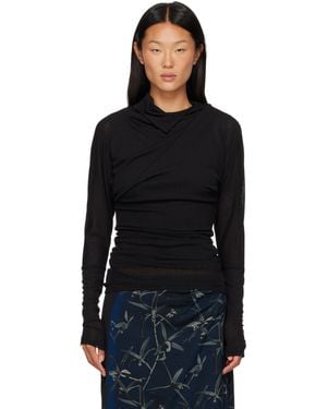 Proenza Schouler Golda Top - Black