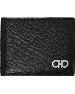 Ferragamo Gancini Wallet - Black