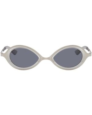 Song For The Mute Ssense Exclusive 'The Goggle' Sunglasses - Black