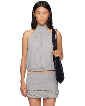 GIMAGUAS Boa Top - Grey