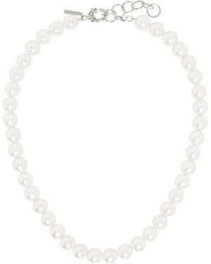 Ernest W. Baker Shell Faux-Pearl Necklace - White