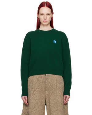 Adererror Significant Trs Tag Sweater - Green