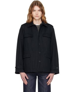 A.P.C. Belted Jacket - Black