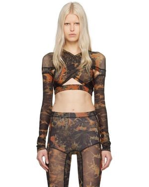 KNWLS Anti Cross Over Blouse - Black