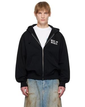 Wacko Maria Full Zip Hoodie - Black
