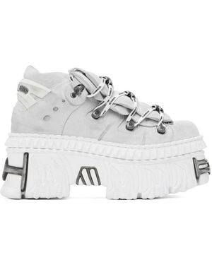 Vetements Off- New Rock Edition Platform Trainers - Black