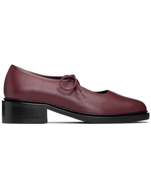 Nicole Saldaña Ssense Exclusive Fabiana Loafers - Black