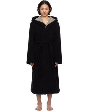 Rick Owens Beach Robe - Black