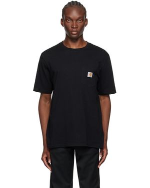 Carhartt ポケットtシャツ - ブラック