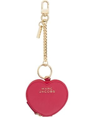 Marc Jacobs 'The Heart Pouch' Bag Charm - Pink