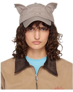 Charles Jeffrey Pierced Ears Cap - Brown