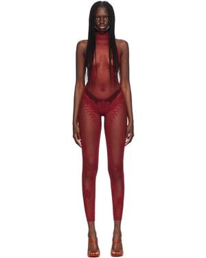 Poster Girl Fetch Jumpsuit - Red