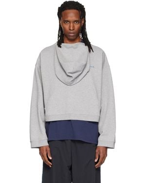 Vetements Athletic Logo Hoodie - Grey