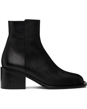 Enfants Riches Deprimes Night Version Square Toe Franky Boots - Black
