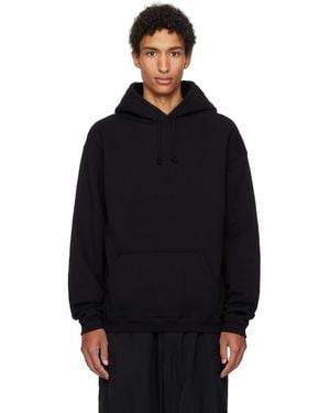 Y's for men Printed Hoodie - Black