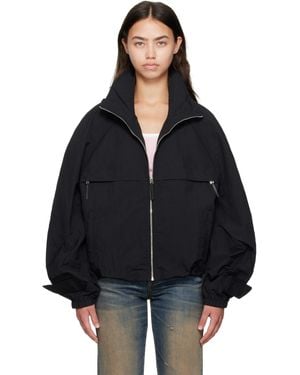 Acne Studios ブラック ナイロン ジャケット