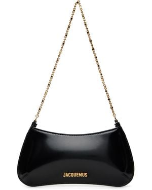 Jacquemus Winter Retreat 'The Small Bisou Chaîne' Bag - Black