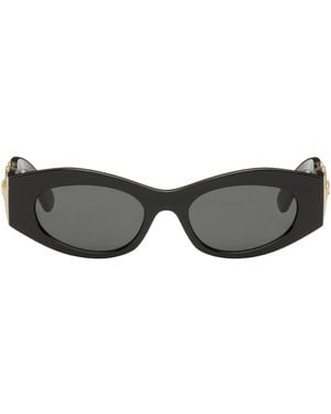 Versace Medusa Biggie Butterfly Sunglasses - Black