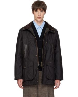 Barbour Sandale Waxed Jacket - Black